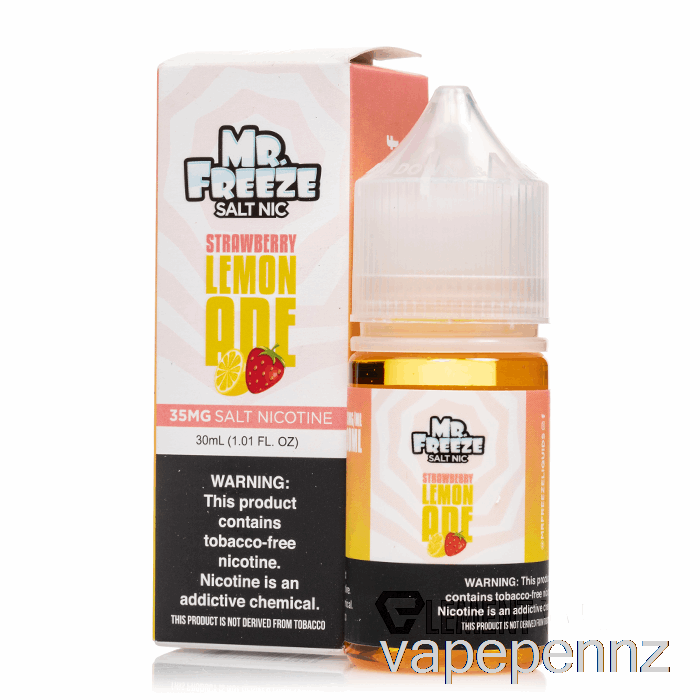 Strawberry Lemonade - Mr Freeze Salts - 30mL 50mg VAPE NZ